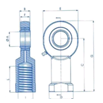 BALL-JOINT END WITH GREASE NIPPLE TS..N TYPE 16