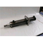 CILINDRO OLEODINAMICO DOPPIO EFFETTO 250 BAR ALESAGGIO 65/75 STELO 35 CORSA 322 MM CON FLANGIA, FORATURA ASTA E FILETTO M. 24X2