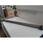 CILINDRO OLEODINAMICO DOPPIO EFFETTO 250 BAR ALESAGGIO 50/60 STELO 30 CORSA 1100 MM CON BOCCOLE A SALDARE 