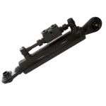 TERZO PUNTO IDRAULICO SERIE SNODO SFERICO 60/70 STELO 30 CORSA 285 MM CON SNODI AGRICOLI TUTTO CHIUSO 550 MM
